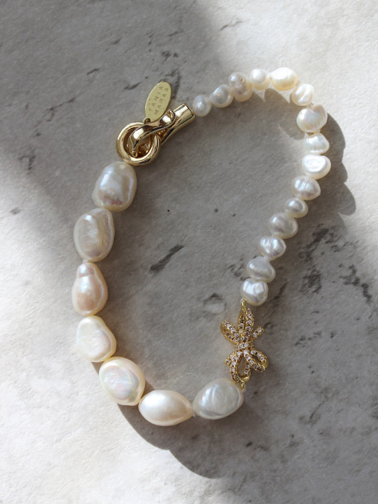 Evander Pearl Bridal Bracelet 6
