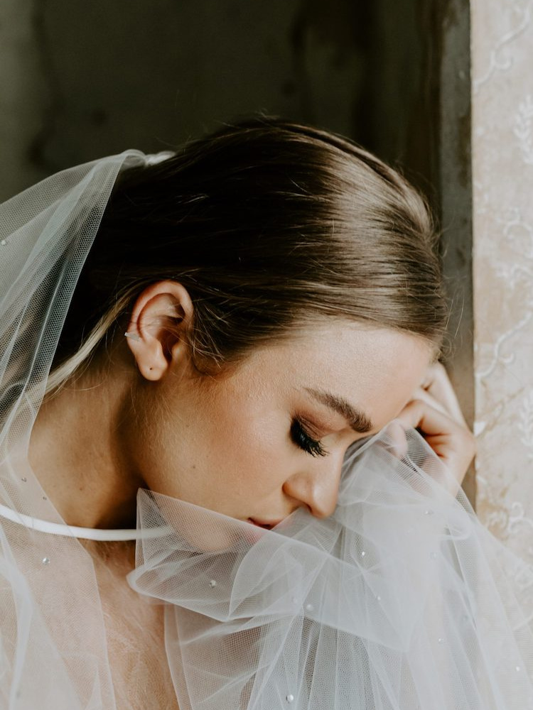 Embellished Veils For The Modern Bride Midnight Veil 2