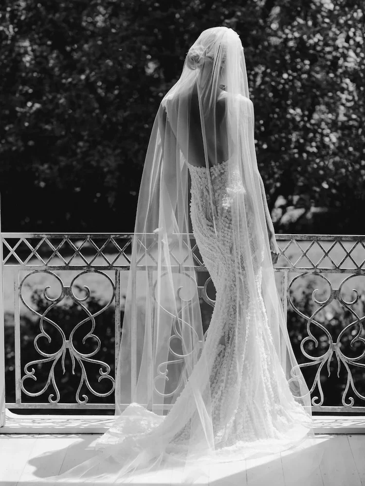 Georgette Cathedral Veil 1