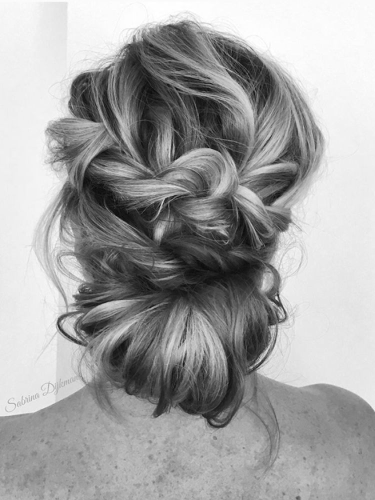 Gorgeous Messy Wedding Updos 1