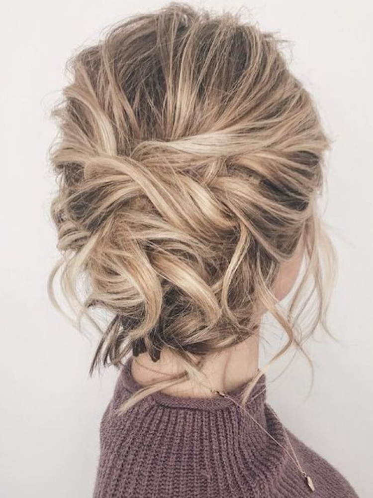 Gorgeous Messy Wedding Updos 13