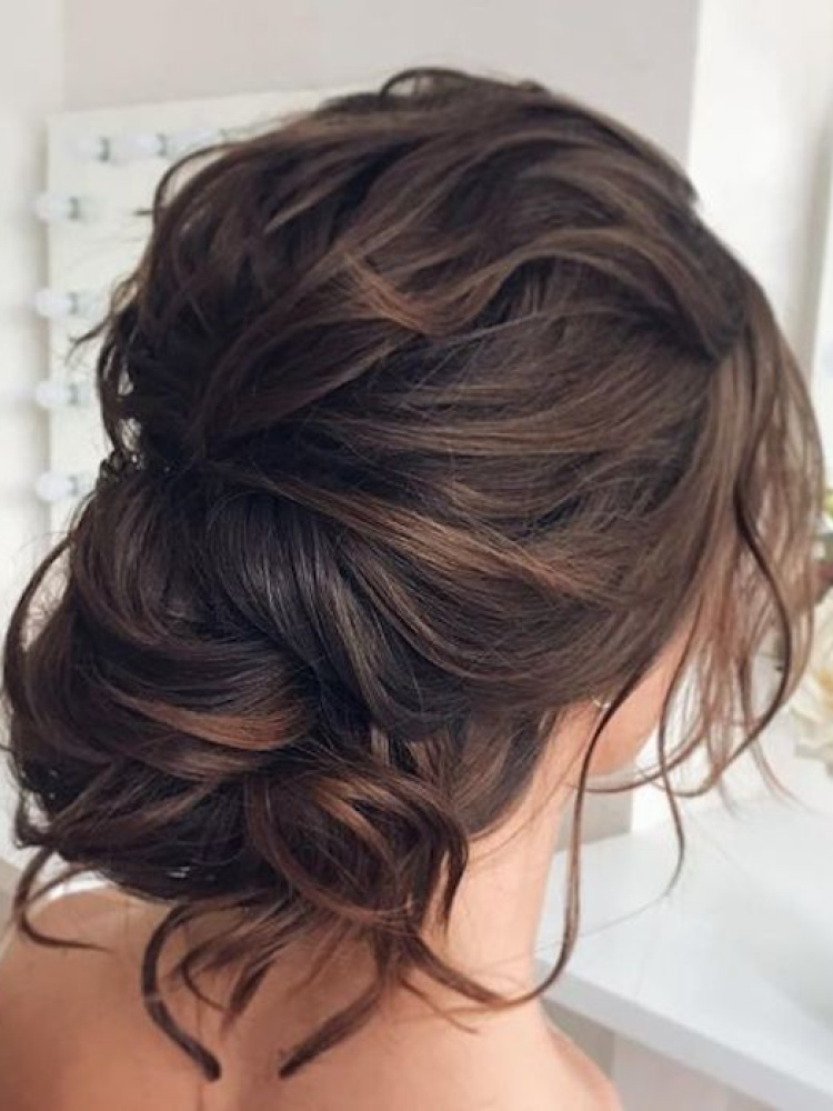 Gorgeous Messy Wedding Updos 24