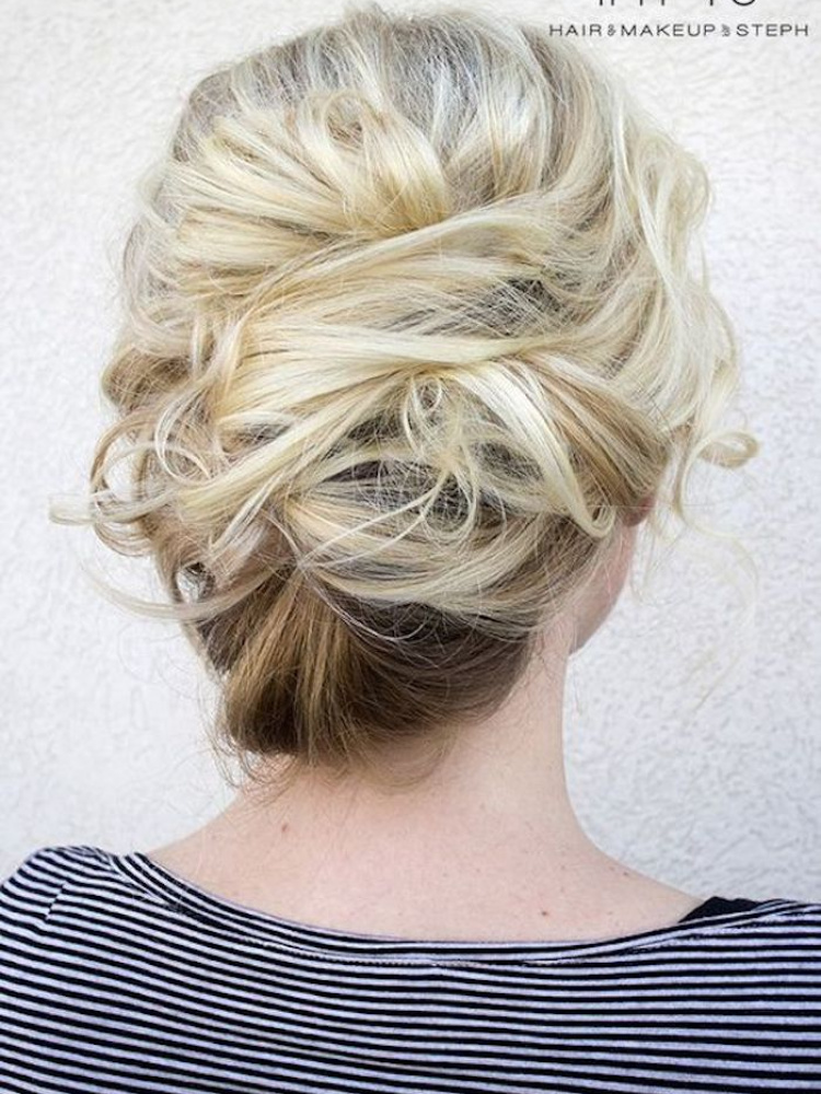 Gorgeous Messy Wedding Updos 8