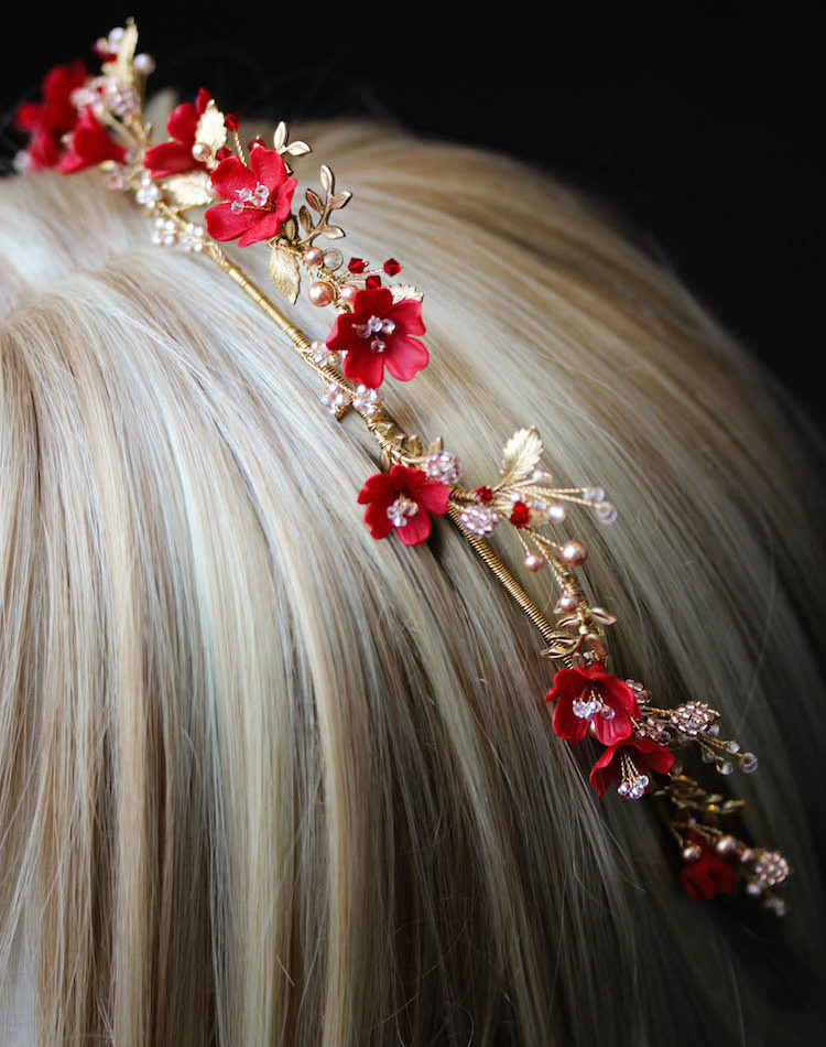 Harvest Red Gold Wedding Crown 3.jpg
