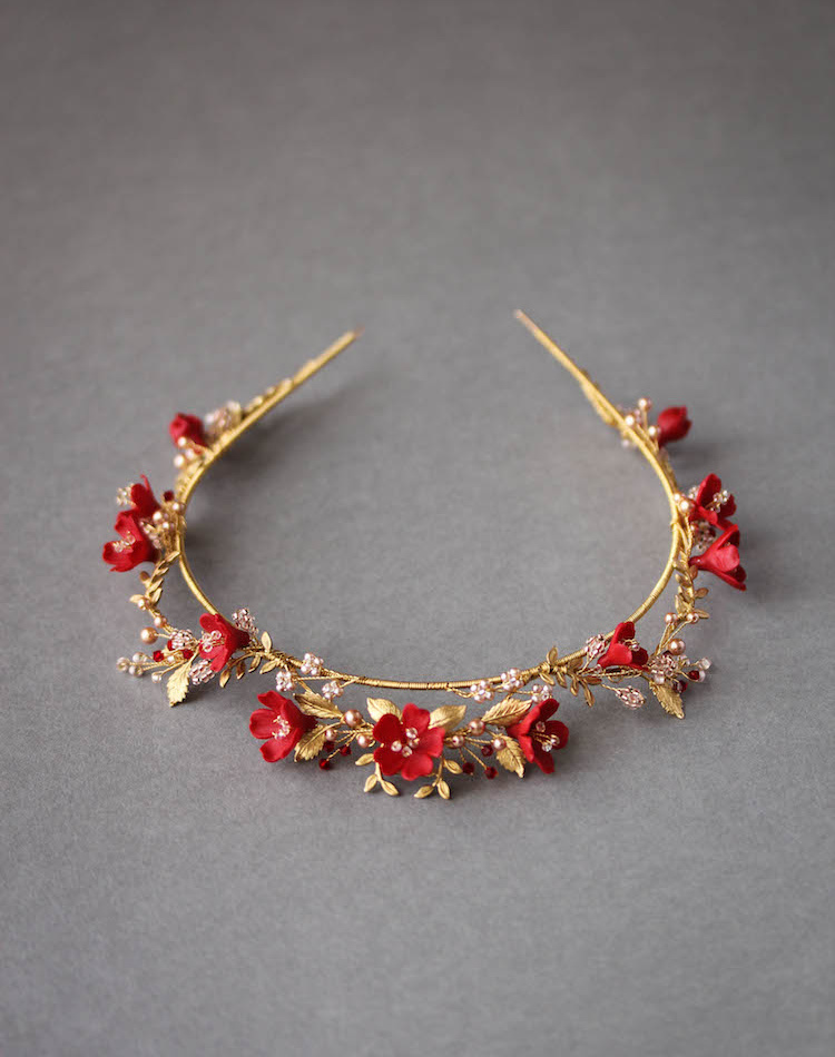 Harvest Red Gold Wedding Crown 4.jpg