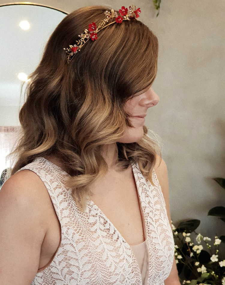 Harvest Red Gold Wedding Tiara 3.jpg