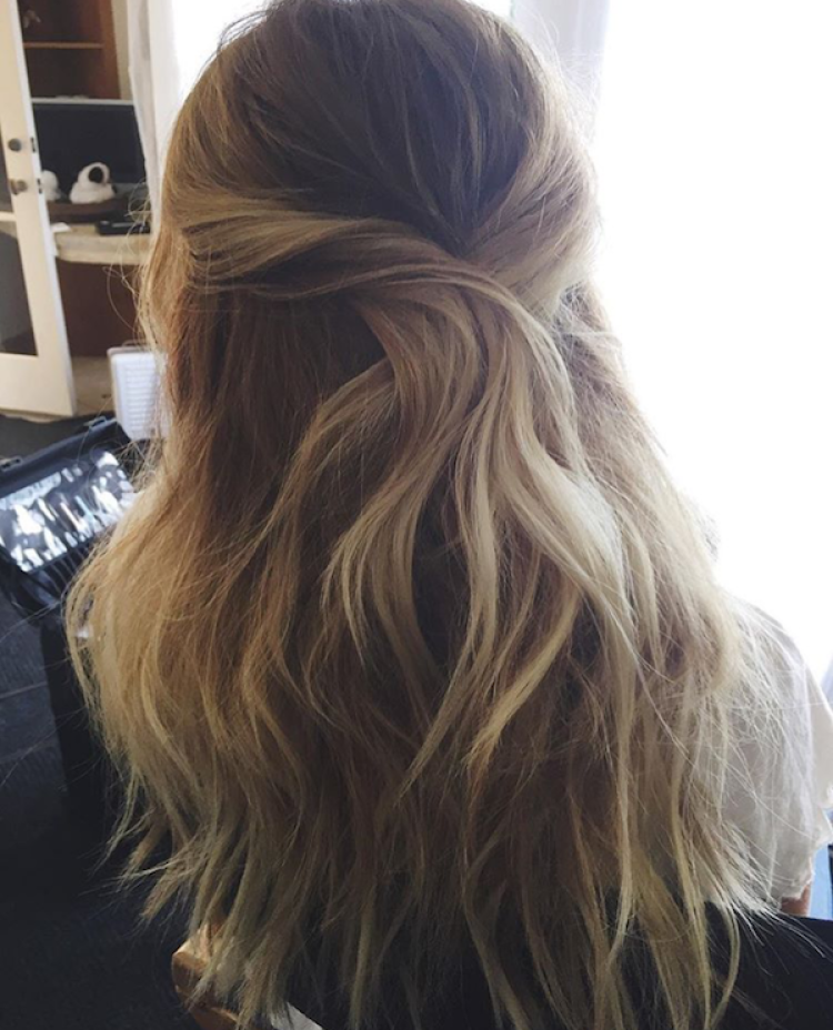 Half Up Wedding Hairstyle For Veils 2