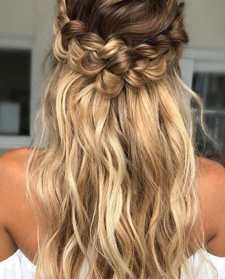Half Up Wedding Hairstyles For Long Hair 5