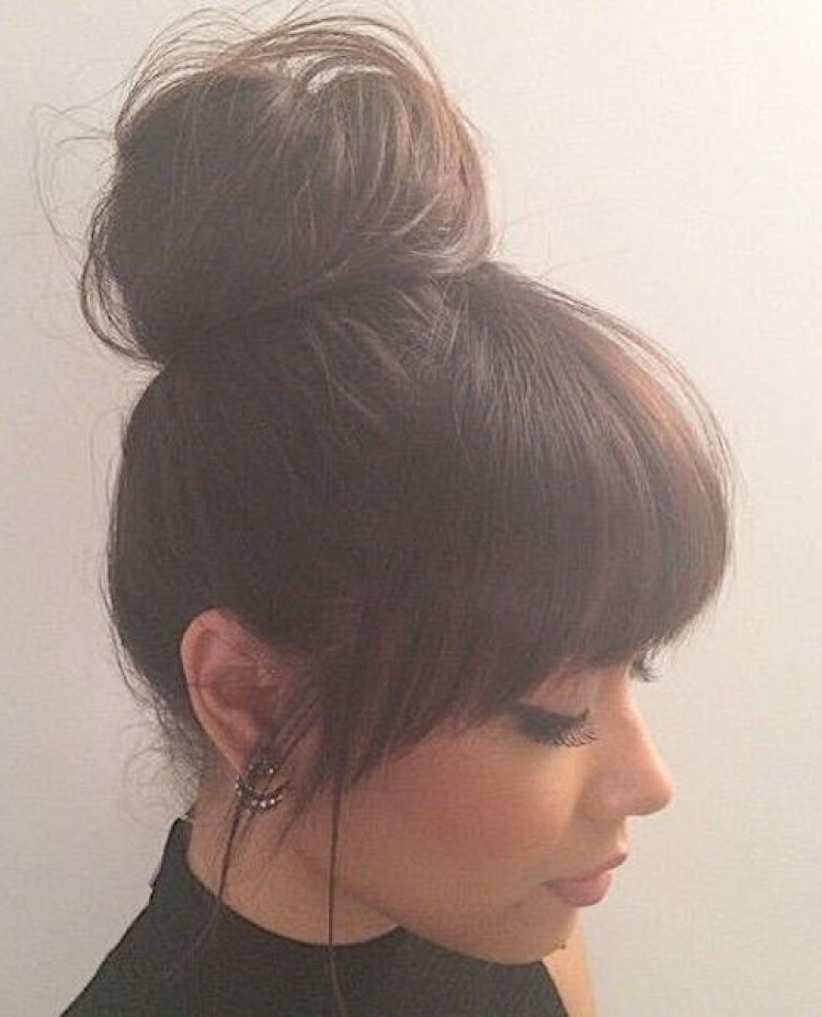 High Bridal Buns For Wedding Veils 3
