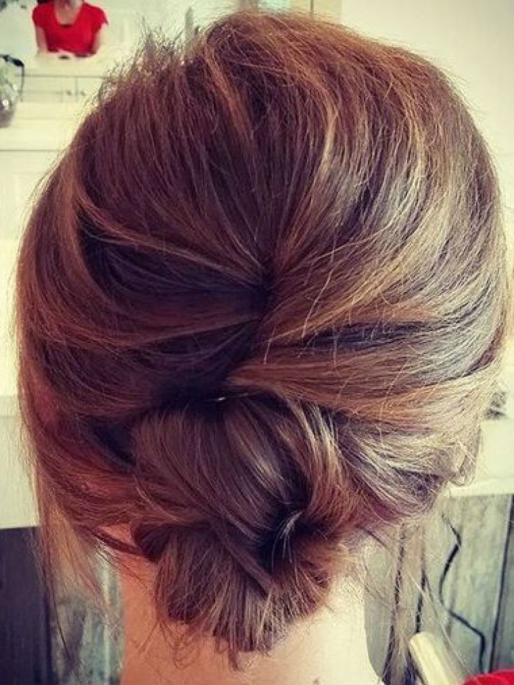 Imperfectly Perfect French Twist 2