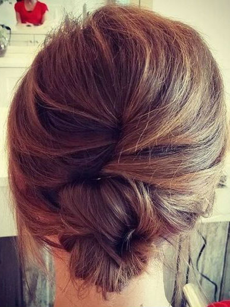 Imperfectly Perfect French Twist 2
