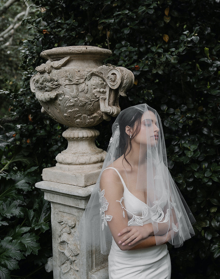 MATISSE short wedding veil