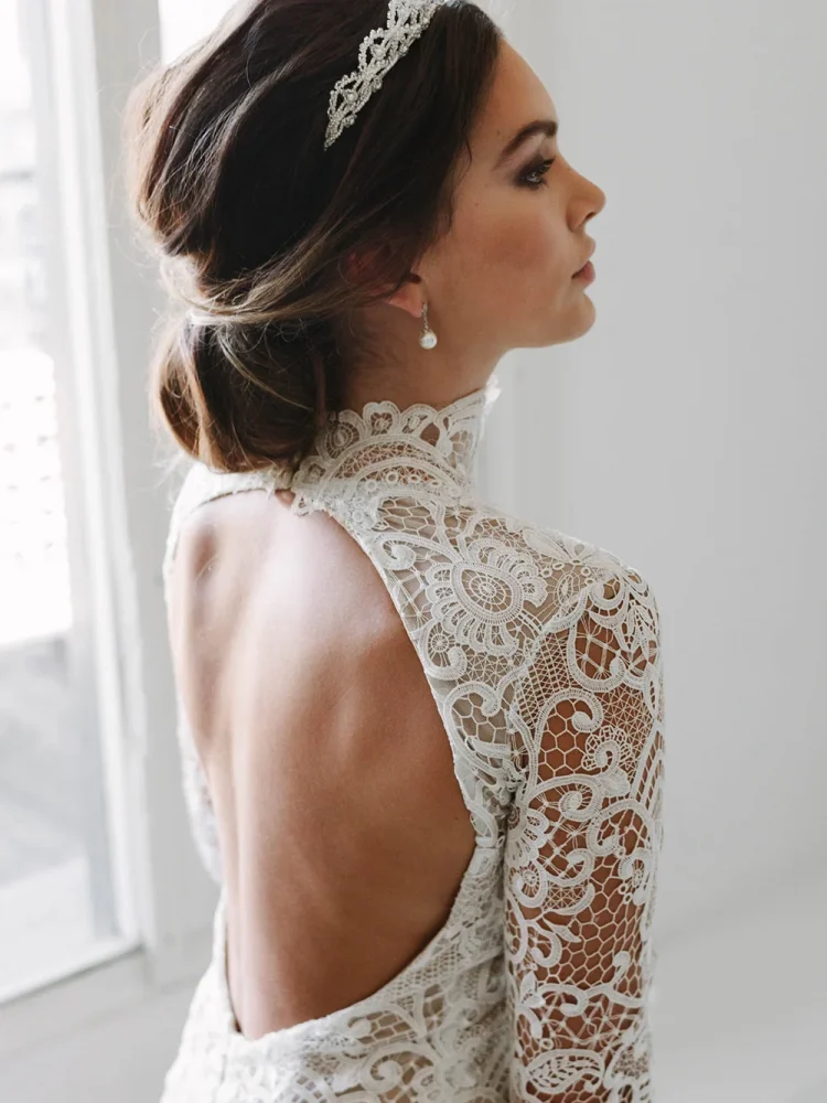 Monte Pearl Drop Bridal Earrings 3