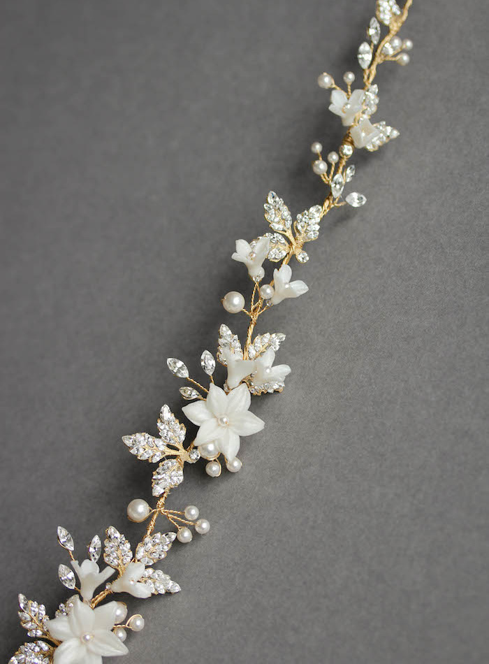Mixed Metals Boho Bridal Headpiece 4