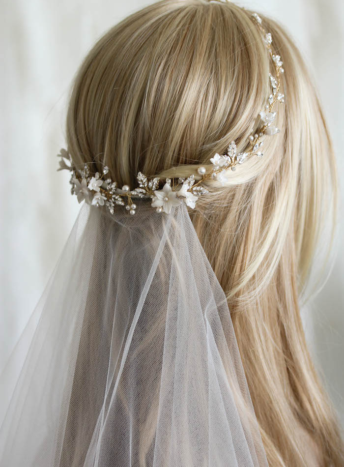 Mixed Metals Boho Bridal Headpiece 6