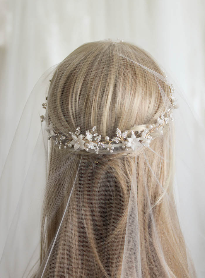 Mixed Metals Boho Bridal Headpiece 8