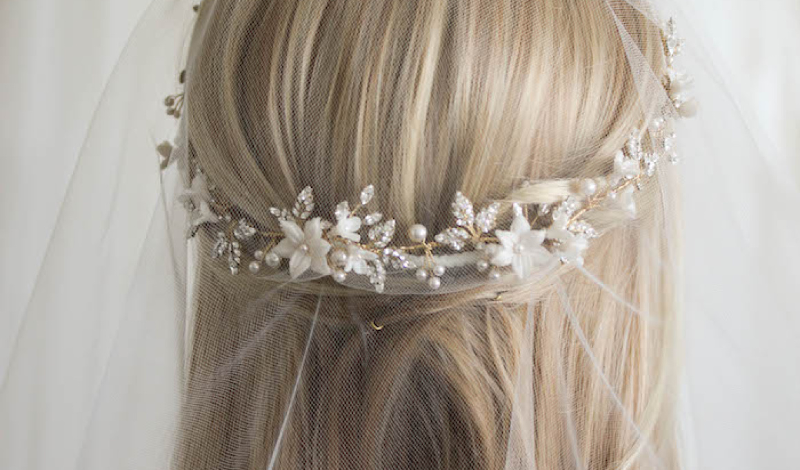 Mixed Metals Boho Bridal Headpiece 8