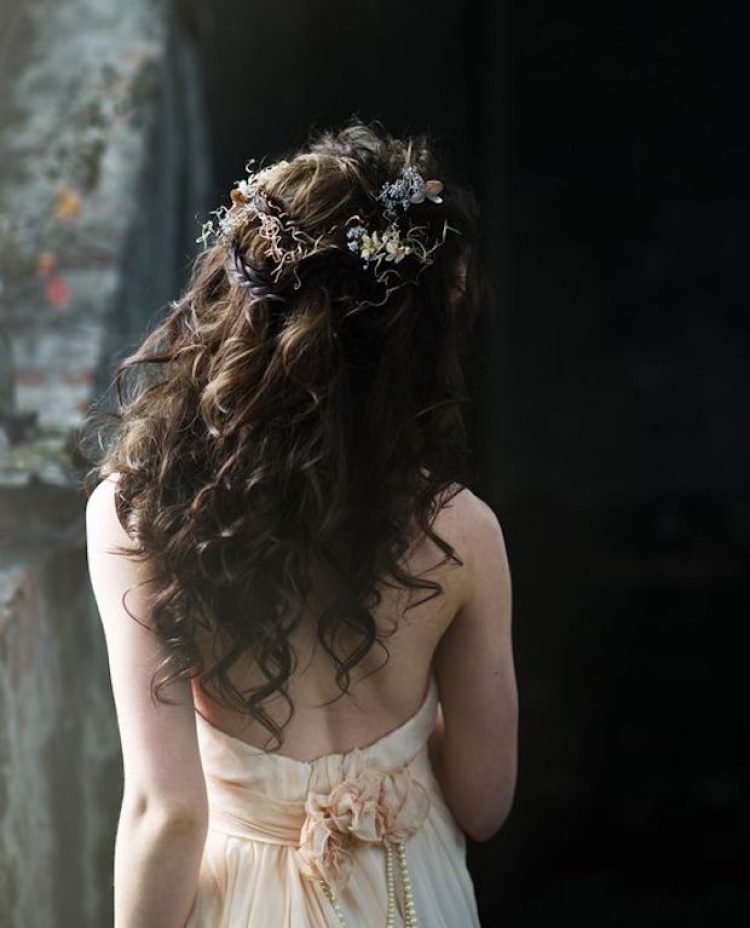 Naturally Curly Bohemian Hairstyle