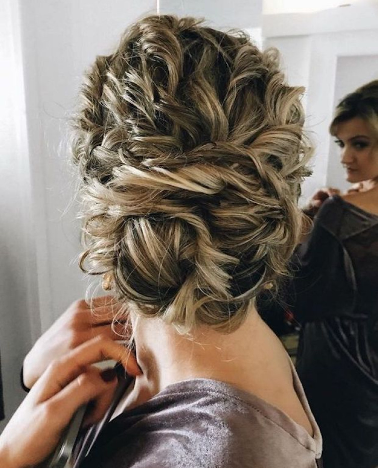 Naturally Curly Updo