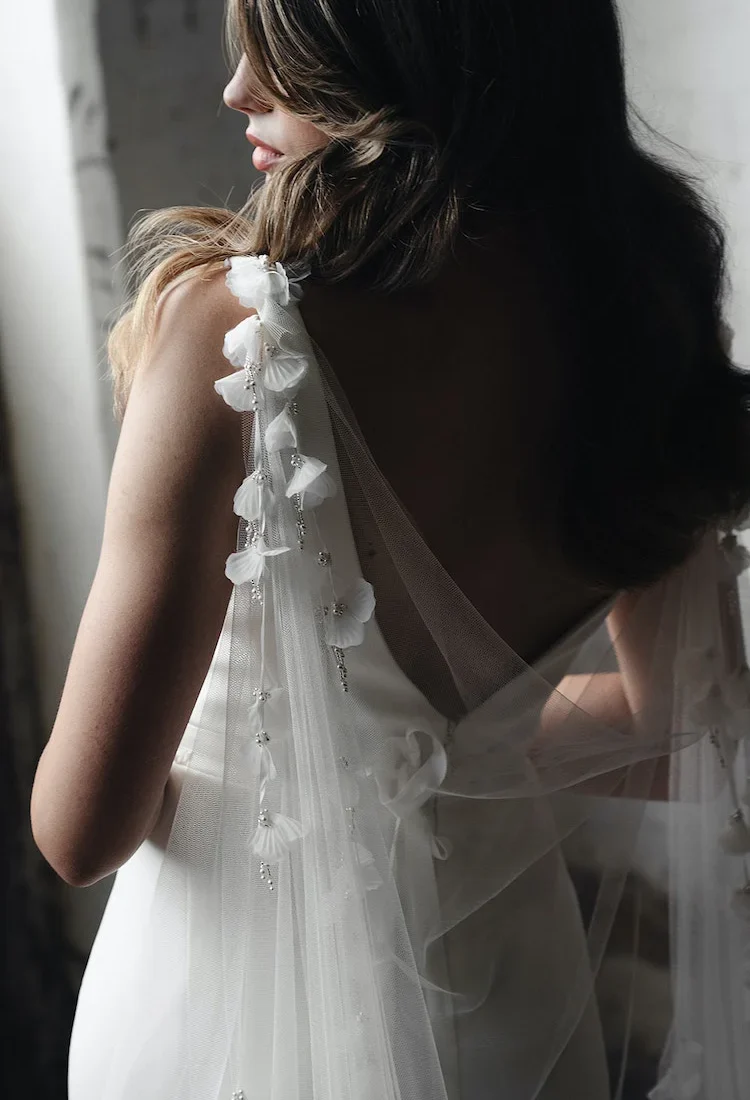 Odessa Bridal Cape 6