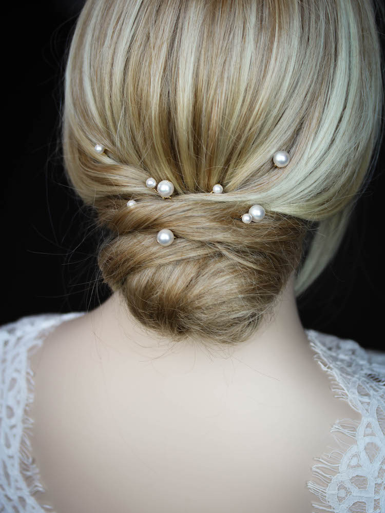 Oyster Pearl Hair Pins 1