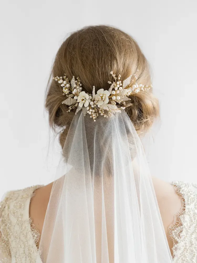 Our Favourite Wedding Hairstyles With Veils Wedding Updos With Veil 3