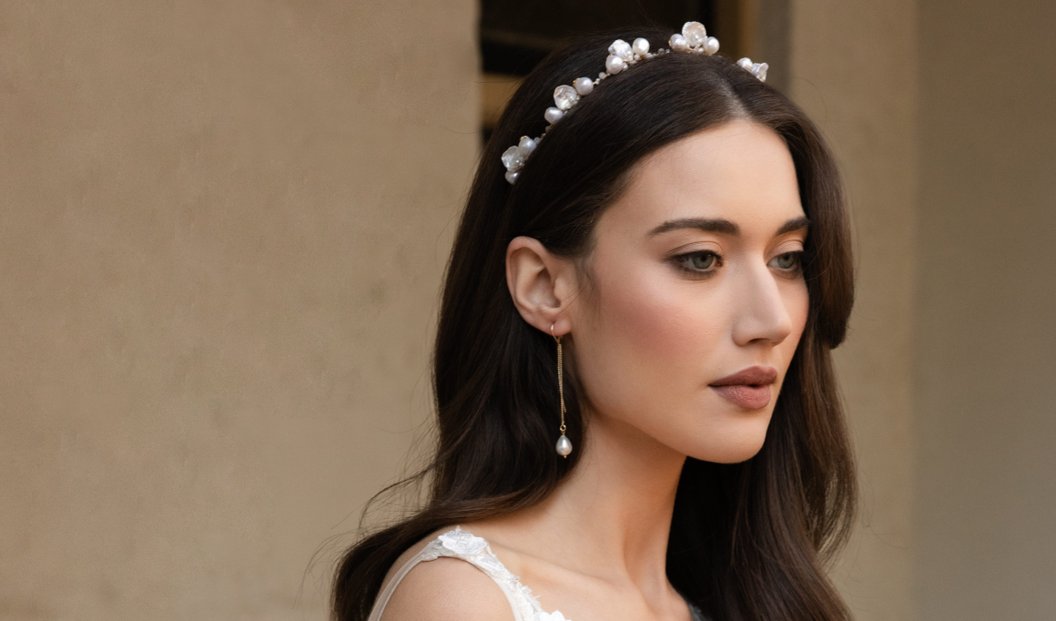Pearl accessories for weddings deals