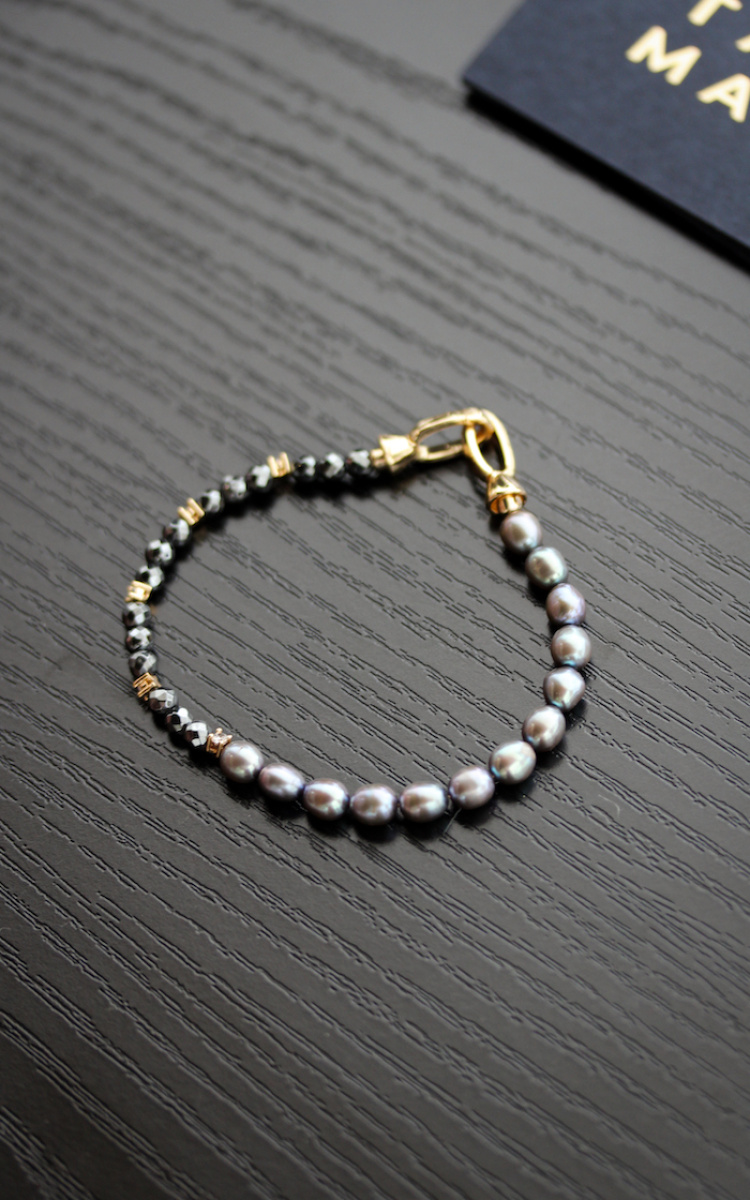Raphael Grey Pearl Bracelet 6