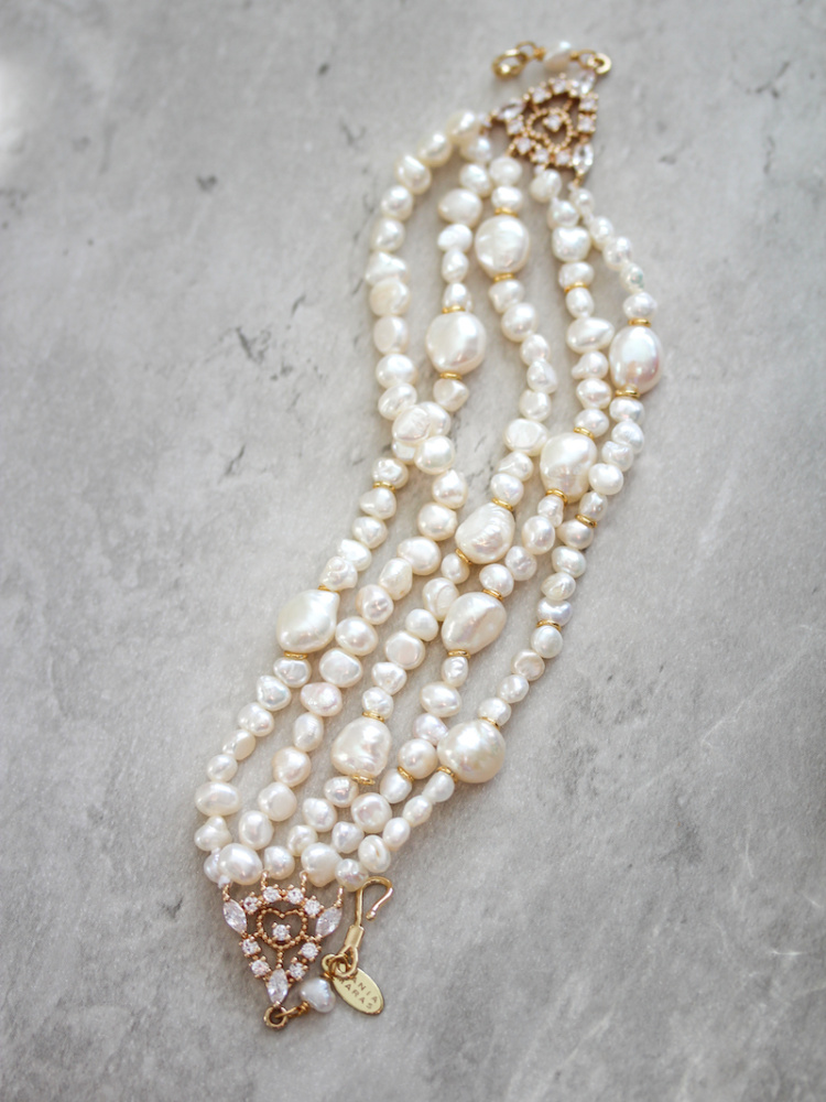 Sasha Pearl Bridal Bracelet 10