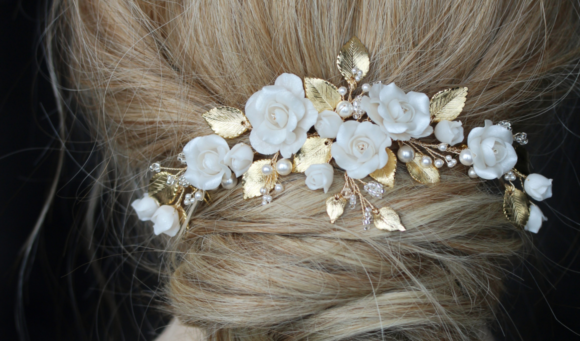 Spring Inspired Wedding Hair Pieces For The Romantic Bride