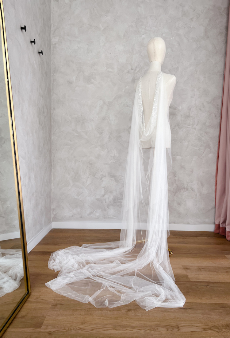The Kiss Wedding Cape With Cowl Back 8.jpg