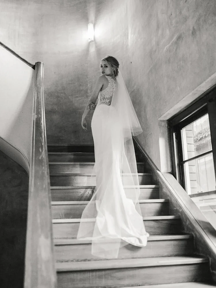Theodore Pearl Chapel Wedding Veil 4