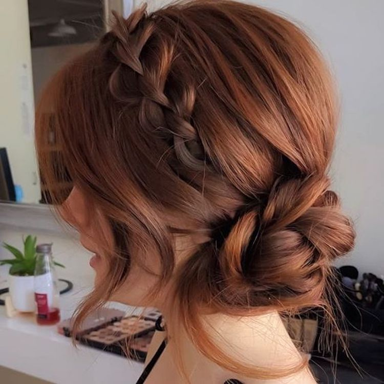 The Essential Guide To 2020 Wedding Hair Textured Updo 6