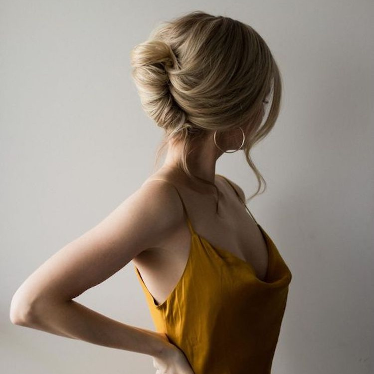 The Essential Guide To 2020 Wedding Hair Textured Updo 7