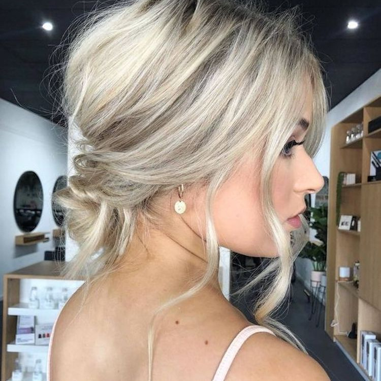 The Essential Guide To 2020 Wedding Hair Textured Updo 8
