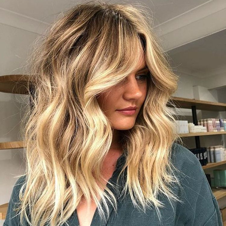 The Essential Guide To 2020 Wedding Hair Wavy Hair With Middle Part 7