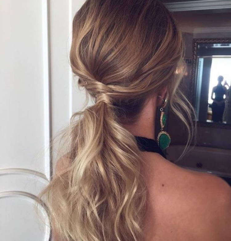 Wedding Hair Trends For 2019 Romantic Pony Tails 6