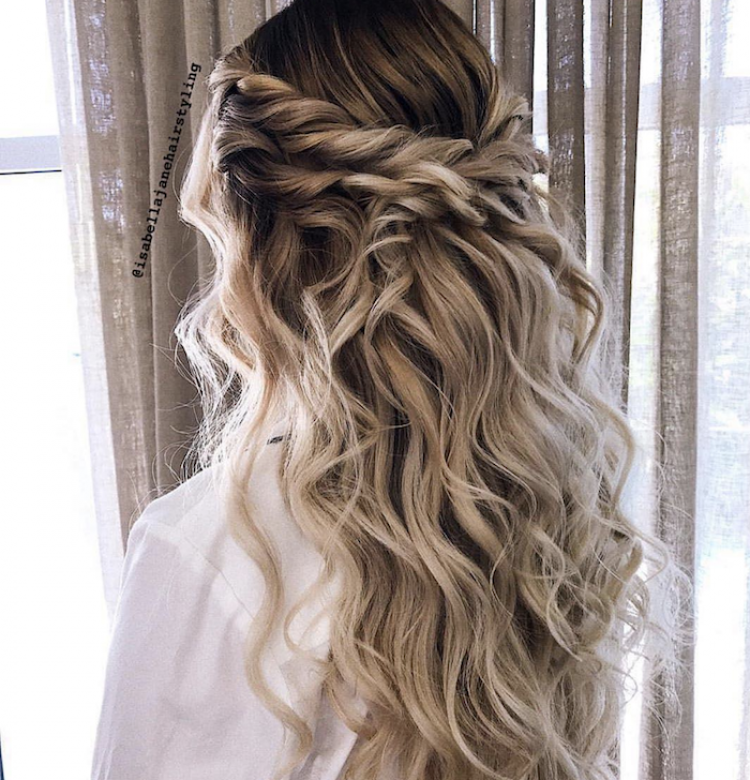 Wedding Hair Trends For 2019 Textured Twists 5
