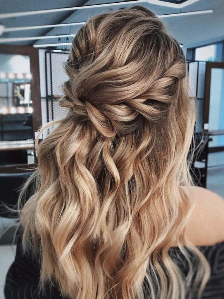 Wedding Hair Trends For 2019 Textured Twists 7