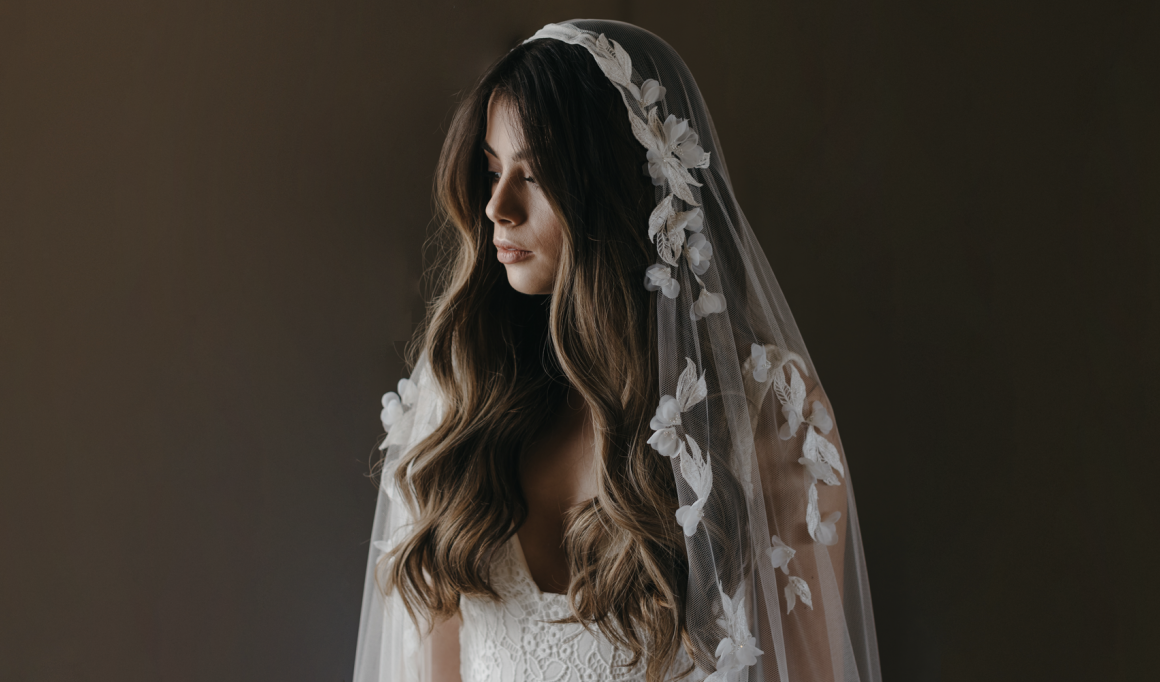 When The Veil Comes First How To Perfectly Pair A Unique Wedding Veil With A Wedding Dress