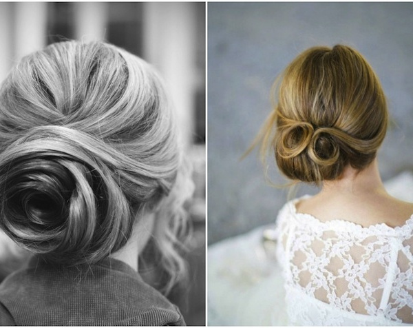 Bridal Twist Bun Wedding Updo 1